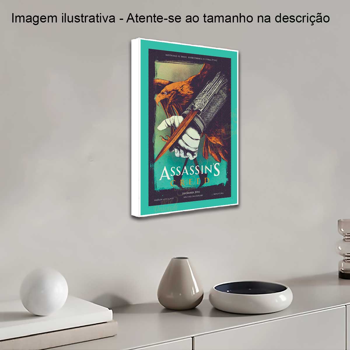 Quadro Decorativo Assassin S Creed