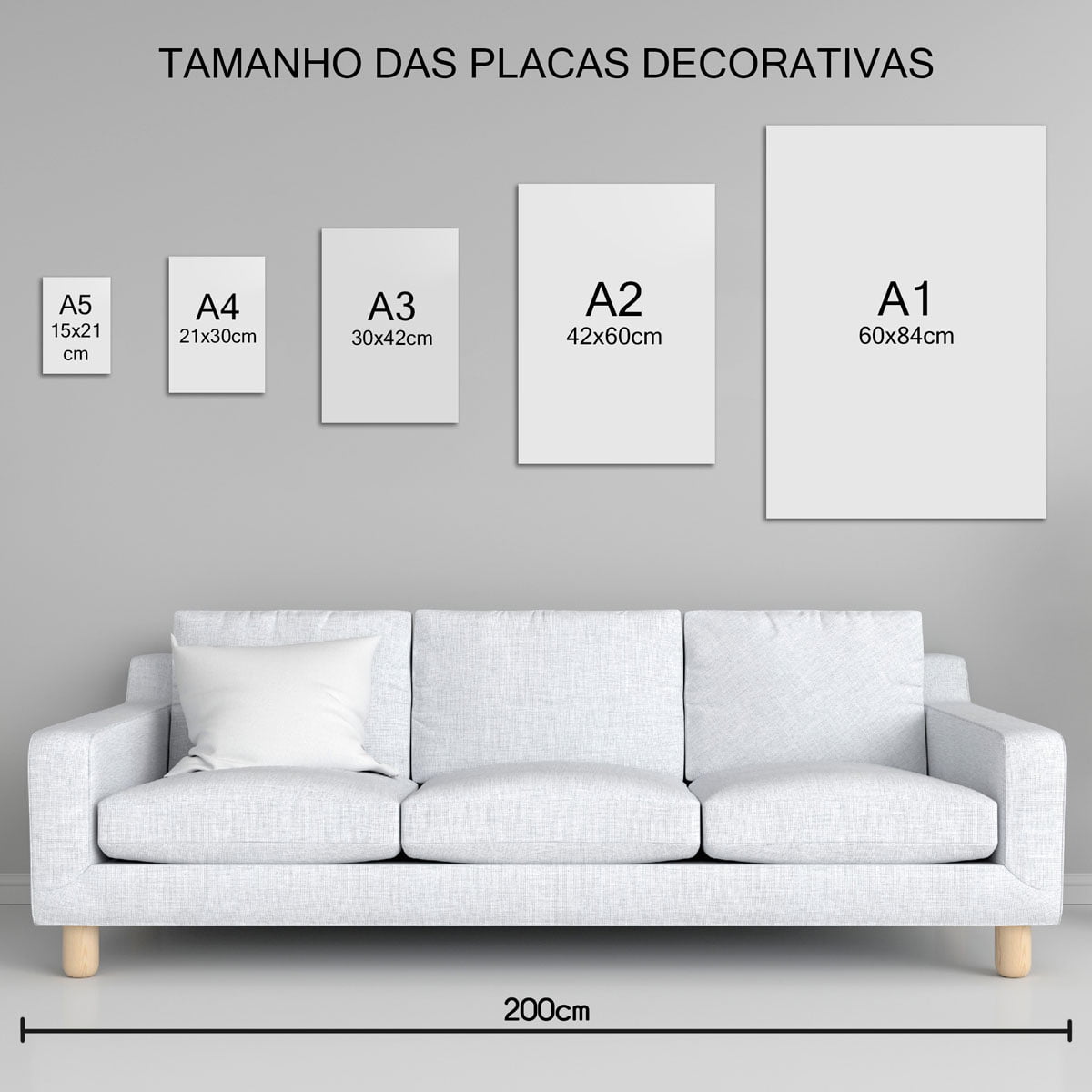 Quadro decorativo A4 De volta para o Futuro, filme