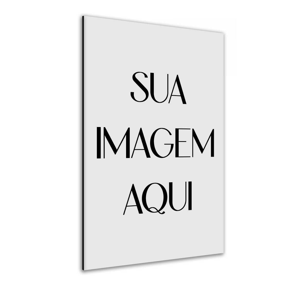 Quadro para parede em mdf com pintura e desenhos à mão com nome  personalizável