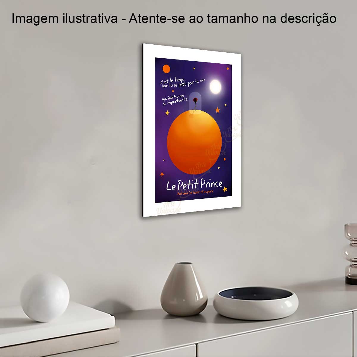 Quadro Decorativo Infantil O Pequeno Príncipe