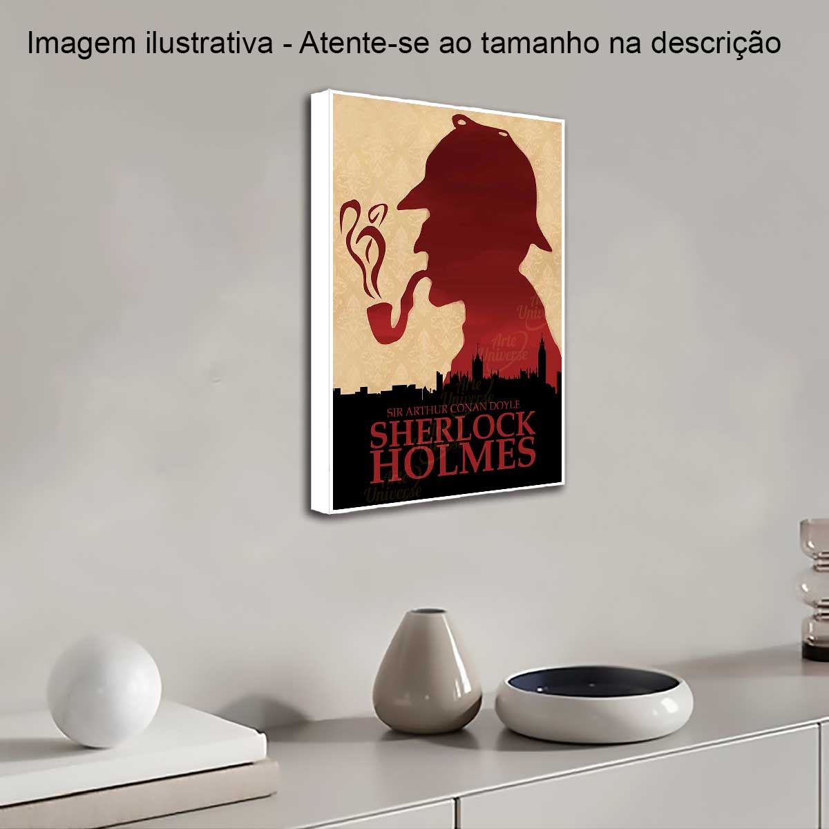 Quadro Decorativo Sherlock Holmes