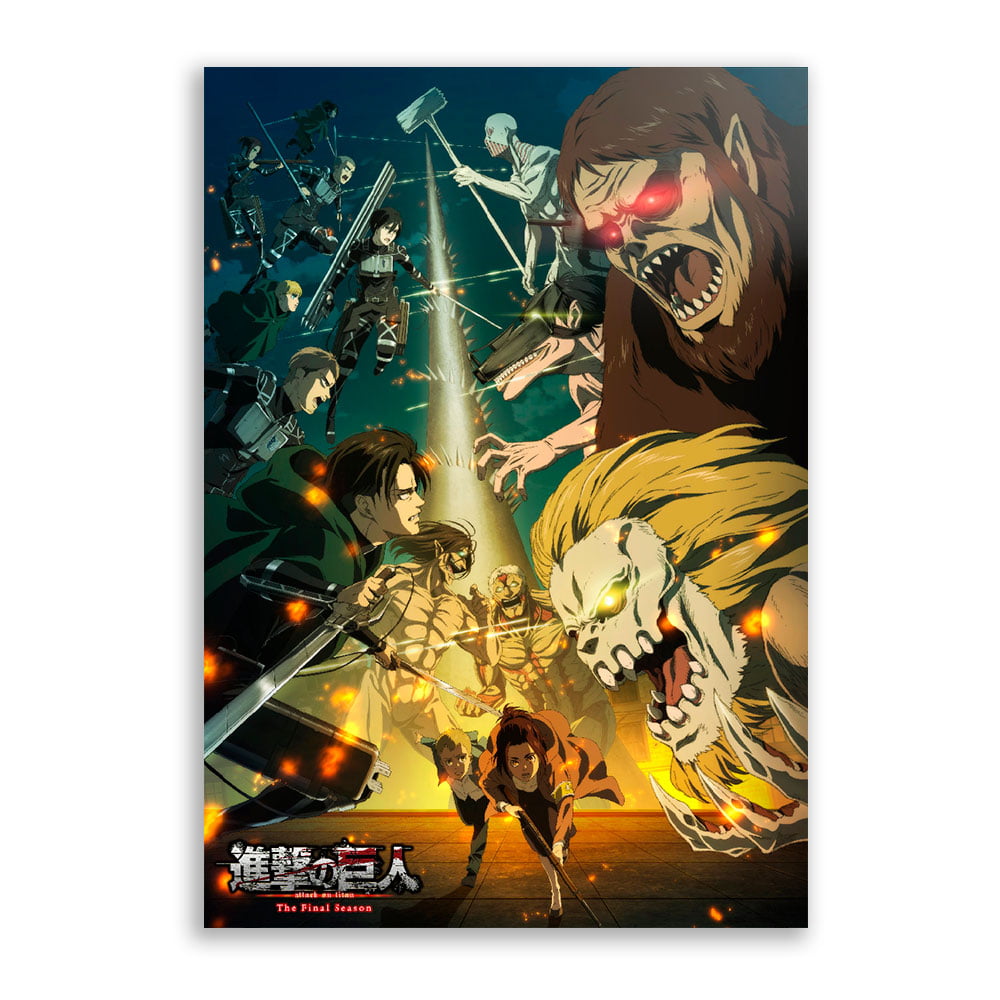 Poster 4  Series e filmes, Filmes, Attack on titan