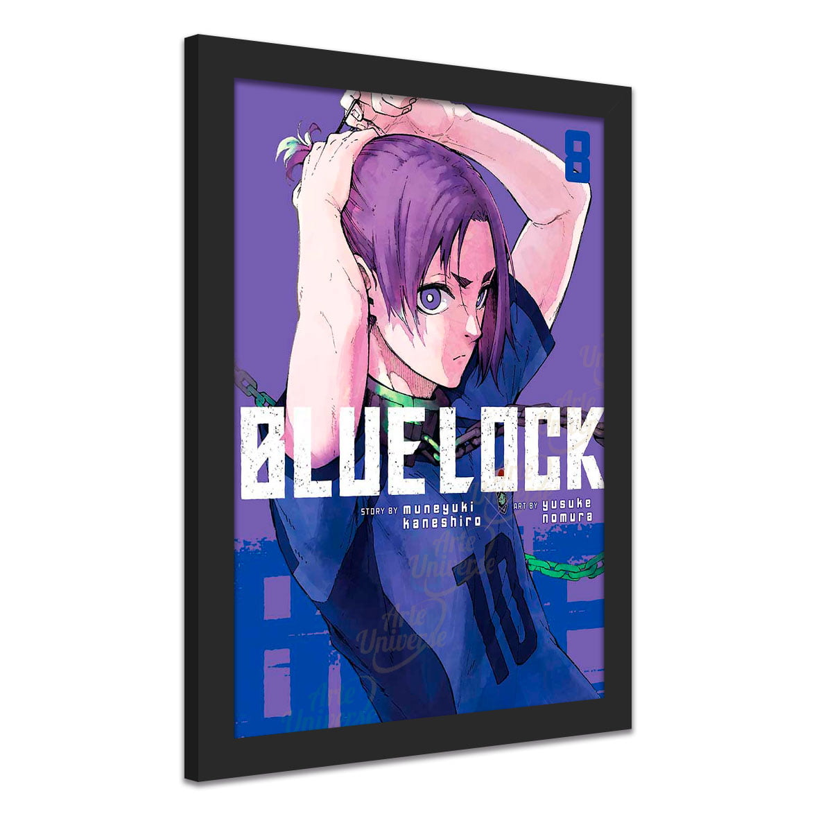 quadro decorativo Blue Lock Capa Mangá 08