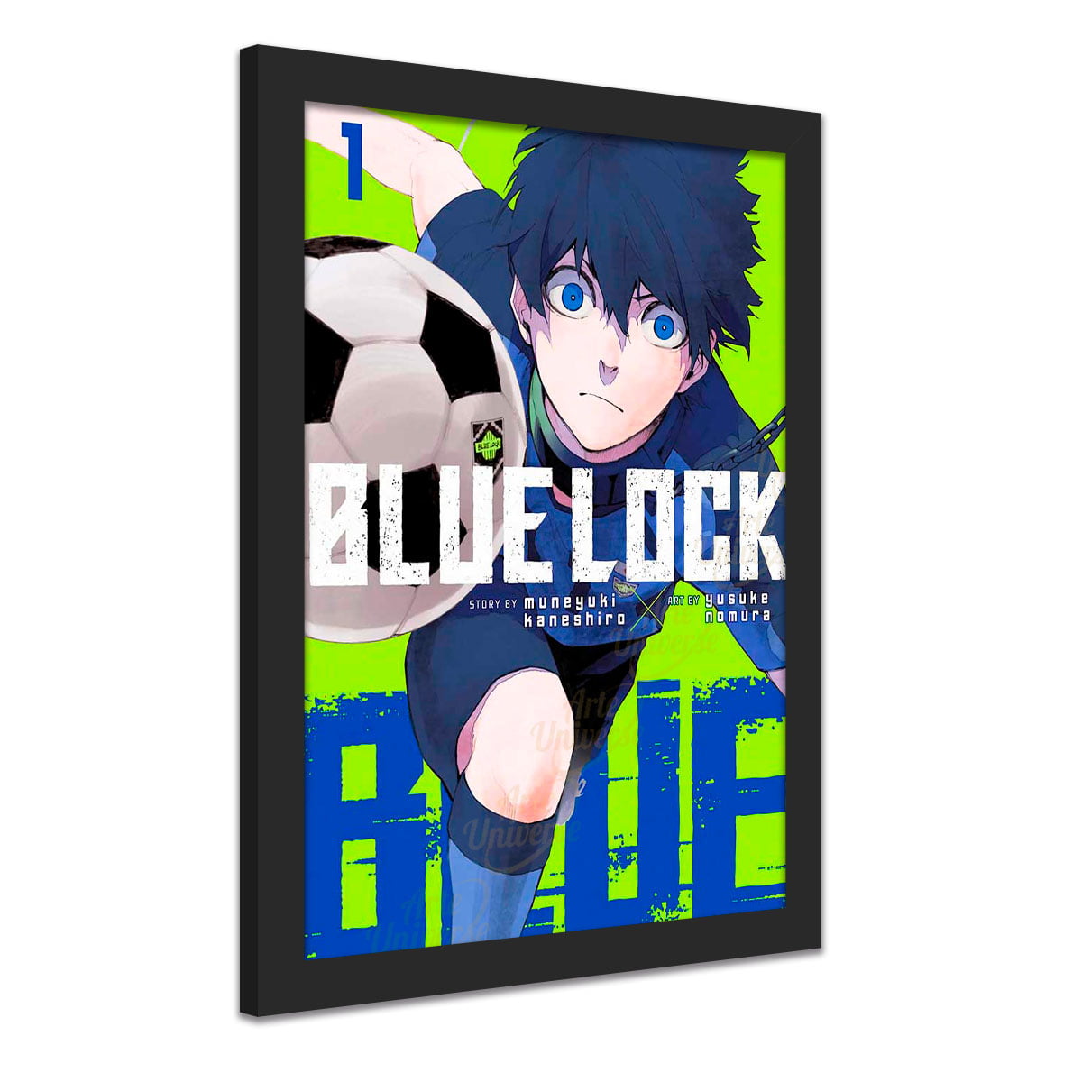 quadro decorativo Blue Lock Capa Mangá 01