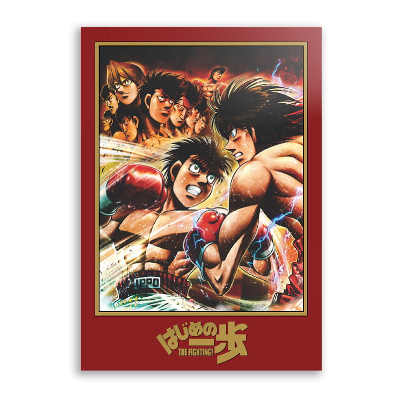 Quadro Arte Hajime No Ippo Anime Boxe Decoração