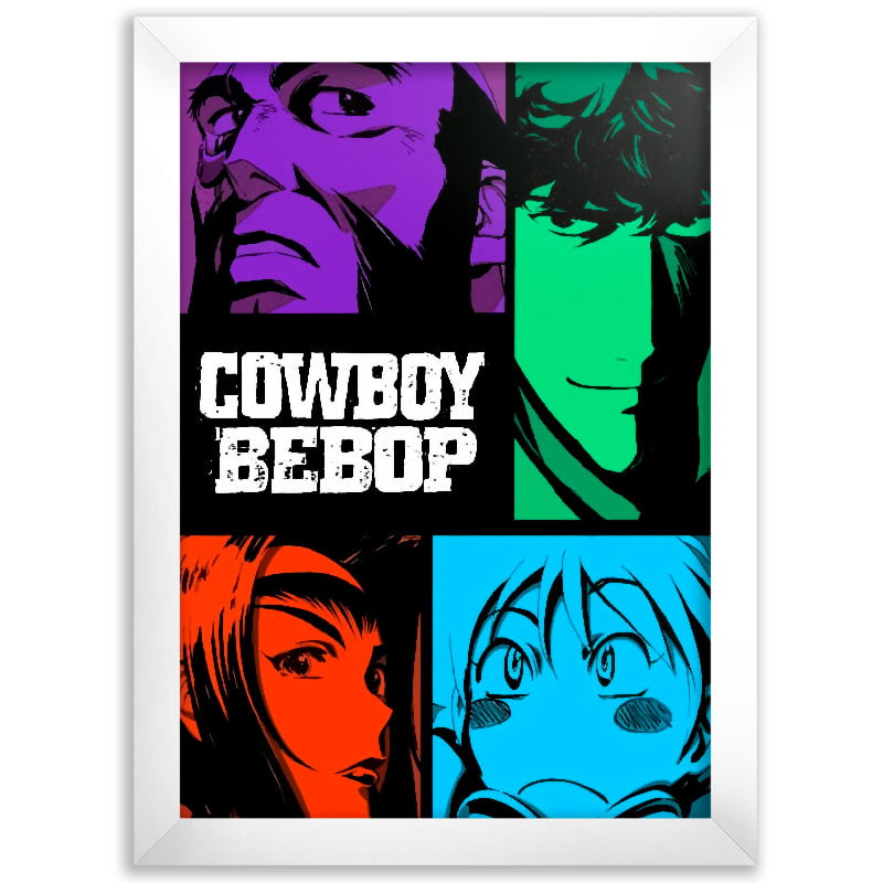 Quadro Cowboy Bebop Poster Cores