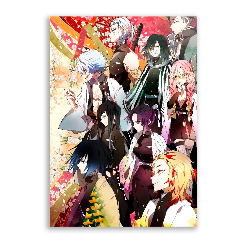 Quadro decorativo Demon Slayer Temporada 2