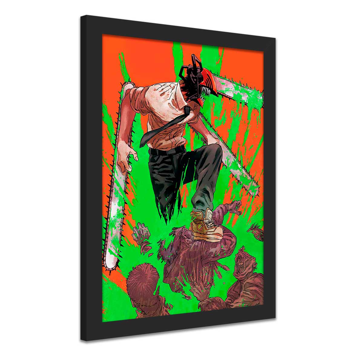 Quadro Decorativo Chainsaw man Capa Denji