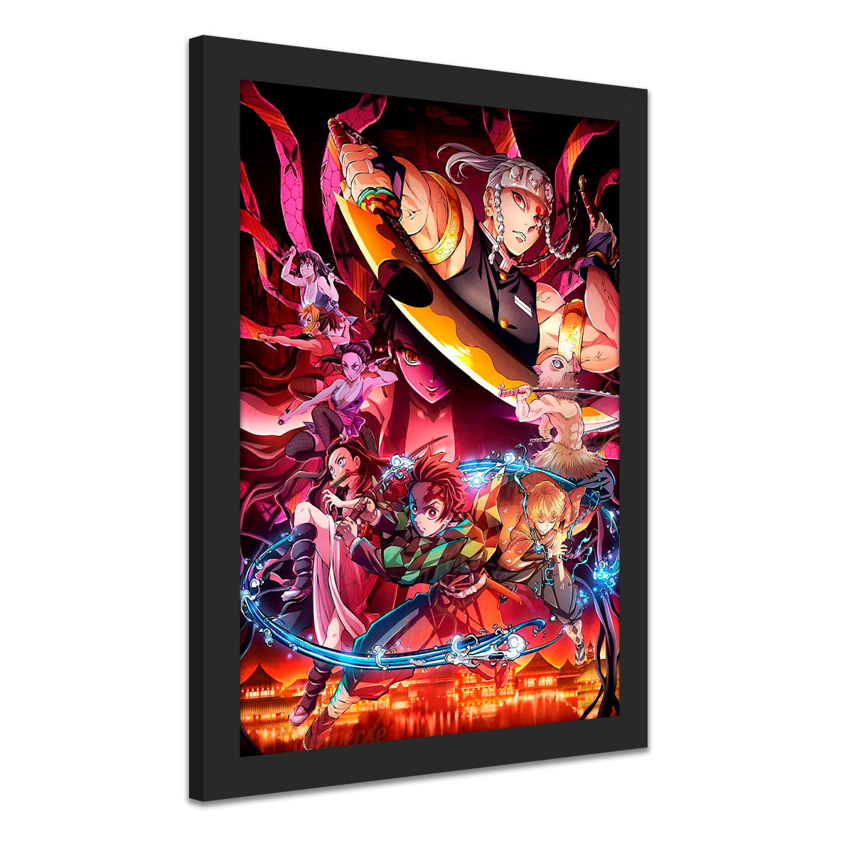 Quadro decorativo Demon Slayer Temporada 2