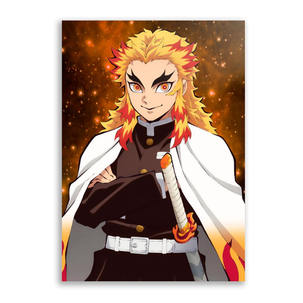 Kyojuro Rengoku - Demon Slayer - Kimetsu no Yaiba - Pensador