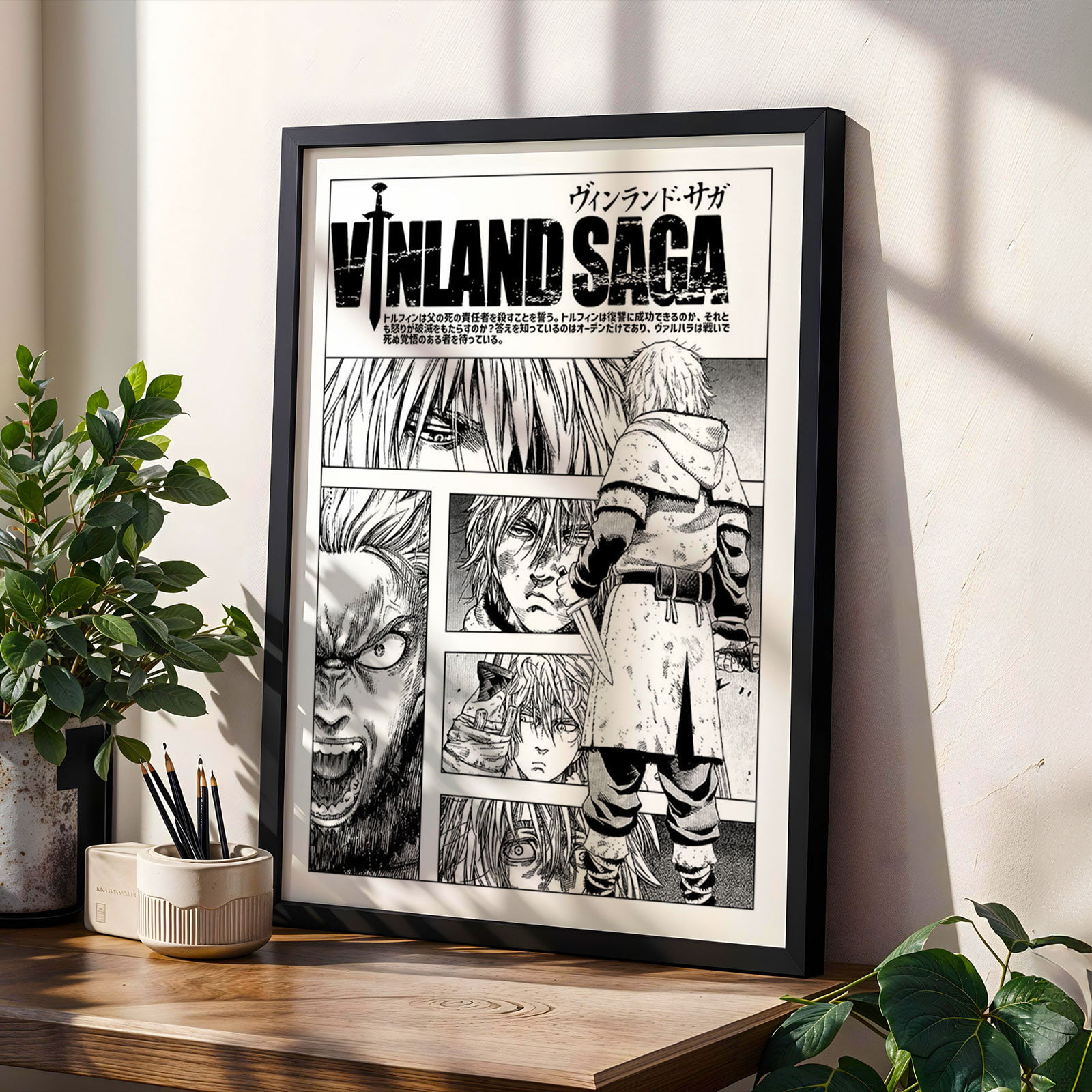 Quadro Vinland Saga Quadros