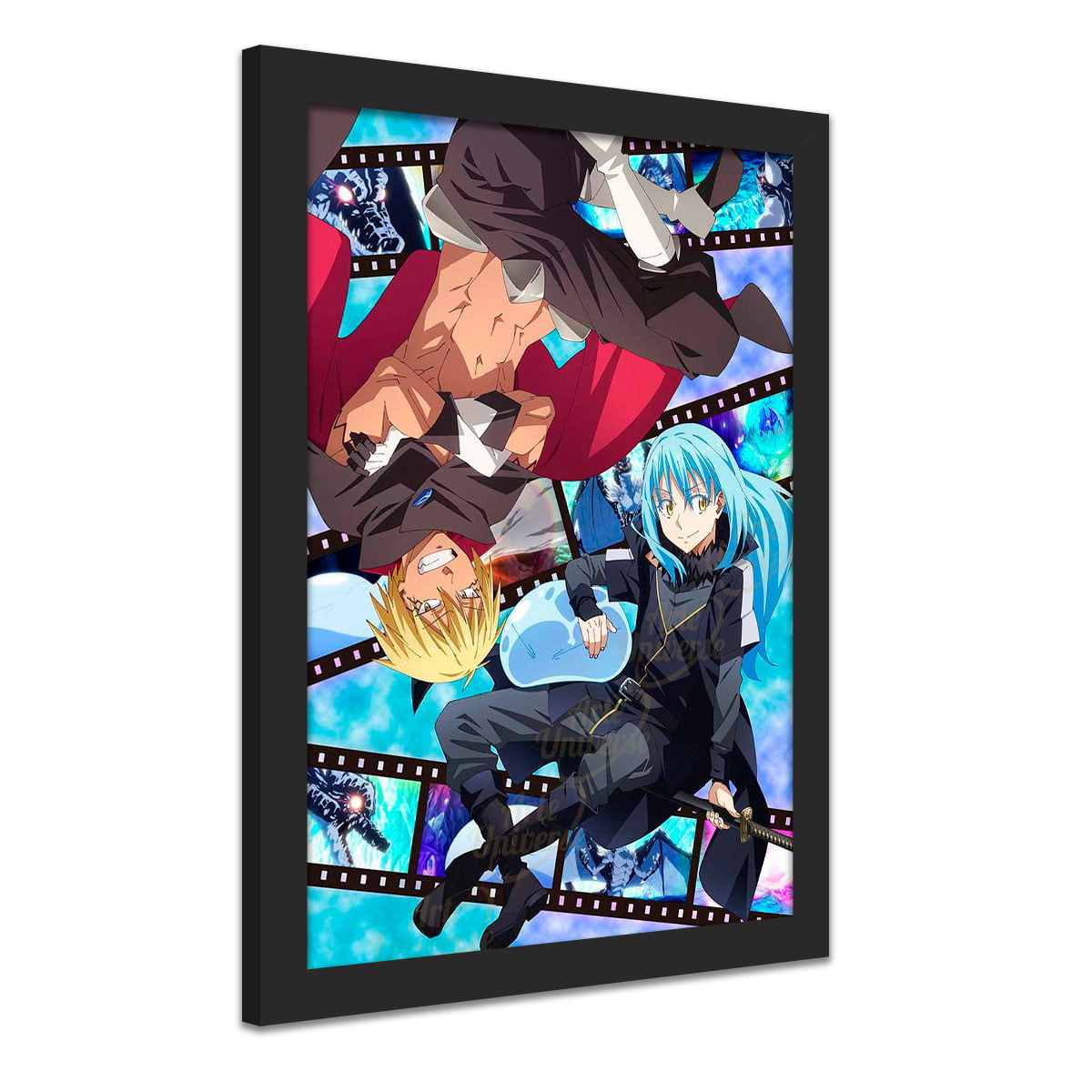 quadro decorativo Tensei Shitara Slime Rimuru e Veldora Tempest