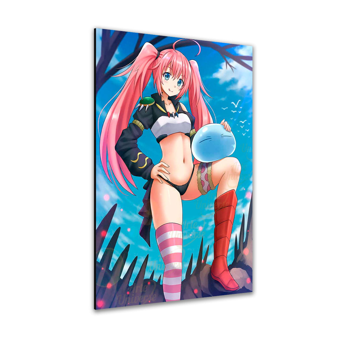 Quadro decorativo Tensei Shitara Slime Personagens