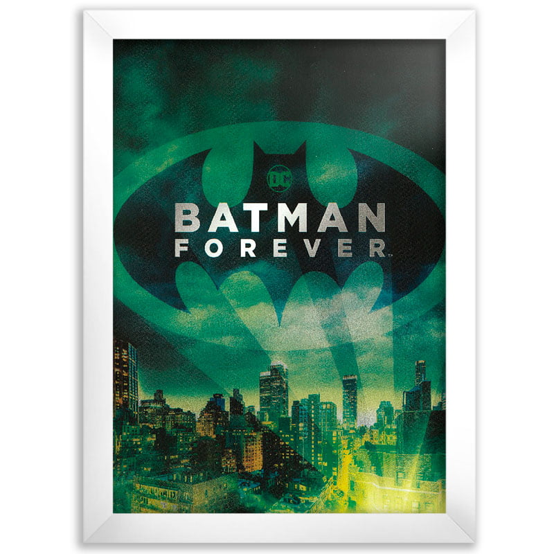 Quadro Batman Forever Batsinal verde