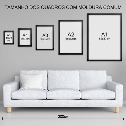 Quadro A grande Onda Hokusai Poster