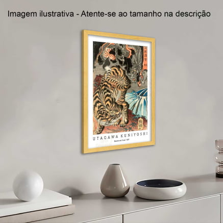 Quadro Utagawa Kuniyoshi - Dragon and Tiger