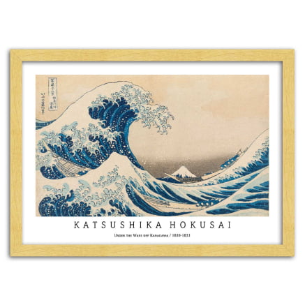 Quadro Hokusai - Under the Wave off Kanagawa