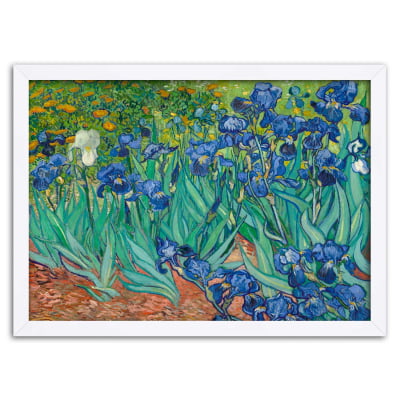 Quadro Lírios Van Gogh