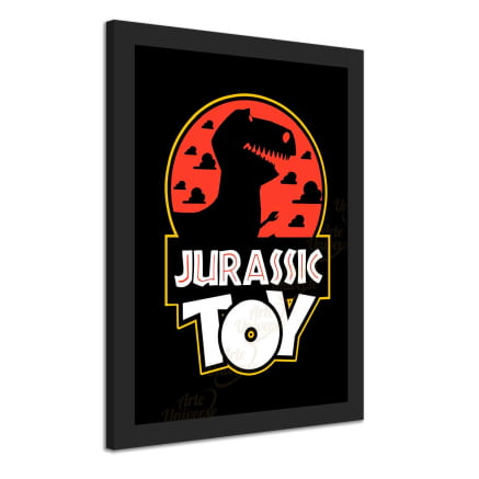 Quadro Decorativo Jurassic Toy