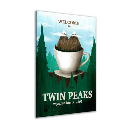 Quadro Decorativo Twin Peaks