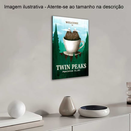 Quadro Decorativo Twin Peaks