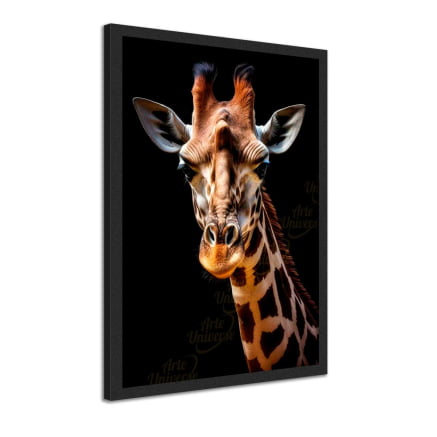 quadro girafa