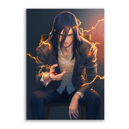 Quadro Decorativo Hellsing Ultimate Fanart Personagens