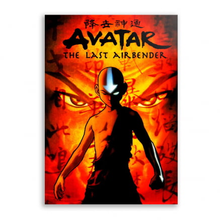 Quadro Avatar A lenda de Aang