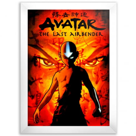 Quadro Avatar A lenda de Aang