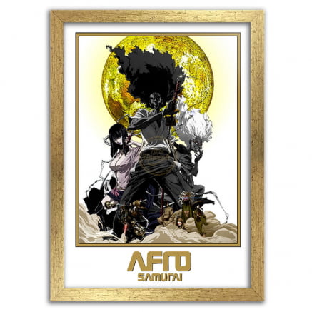 Quadro Afro Samurai Anime