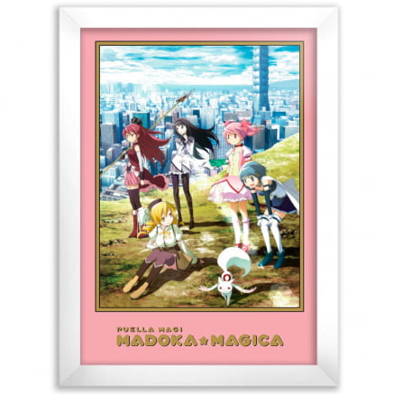 Quadro Madoka Magica Anime