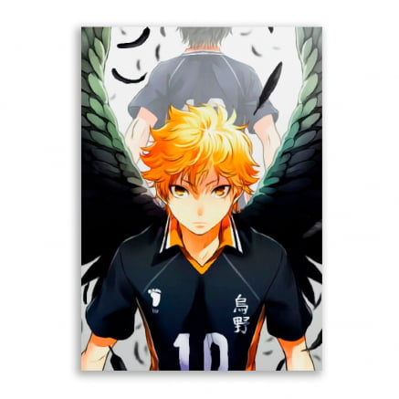 Quadro/Pintura Decorativo (A) Hinata Anime Haikyuu!! Vôlei Esporte, Filme  e Série Feito A Mao Anime Haikyuu!! Nunca Usado 77555831