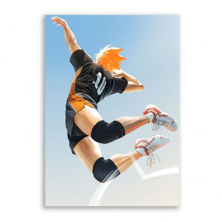 Quadro Haikyuu Hinata Pulo