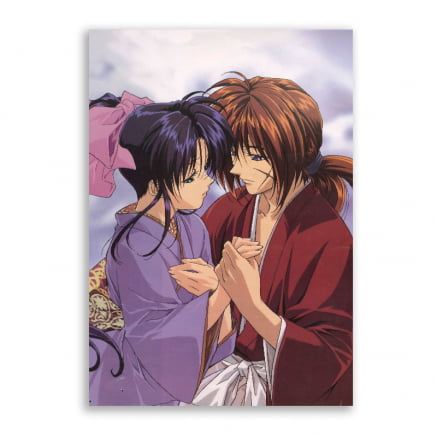 Quadro Kaoru e Kenshin