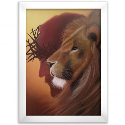 Quadro Jesus Leão de judá