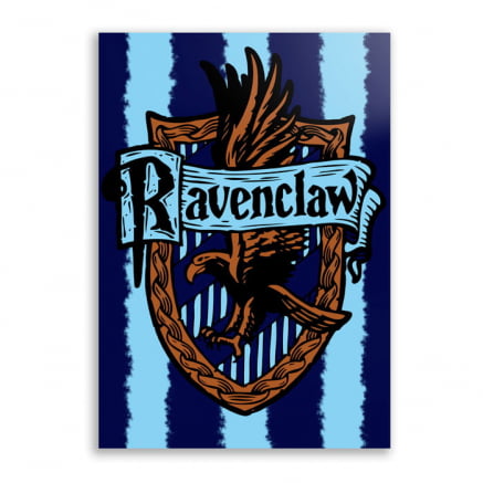 Quadro Harry Potter Corvinal Ravenclaw Hp Em Mdf