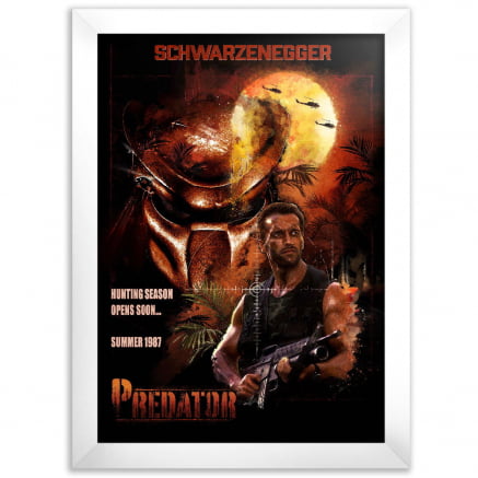 Quadro Predador art poster