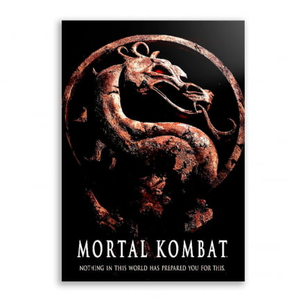 Quadro Mortal Kombat Filme