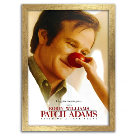 Quadro Patch Adams - O Amor é Contagioso