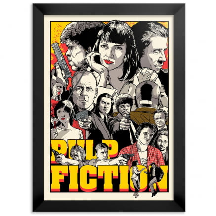 Quadro Pulp Fiction Art Poster