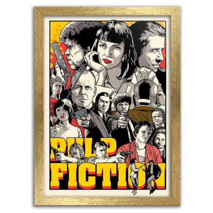 Quadro Pulp Fiction Art Poster