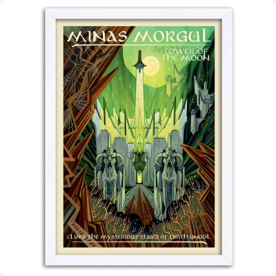 Quadro decorativo Locais O senhor dos Anéis Minas Morgul