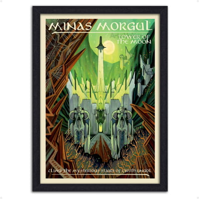 Quadro decorativo Locais O senhor dos Anéis Minas Morgul