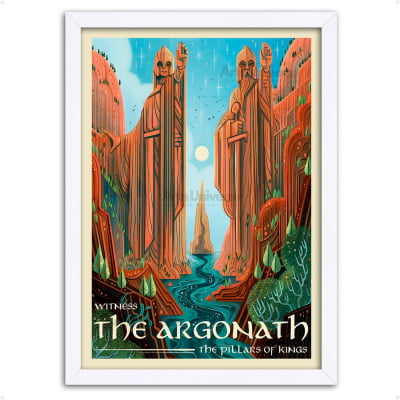 Quadro decorativo Locais O senhor dos Anéis the Argonath