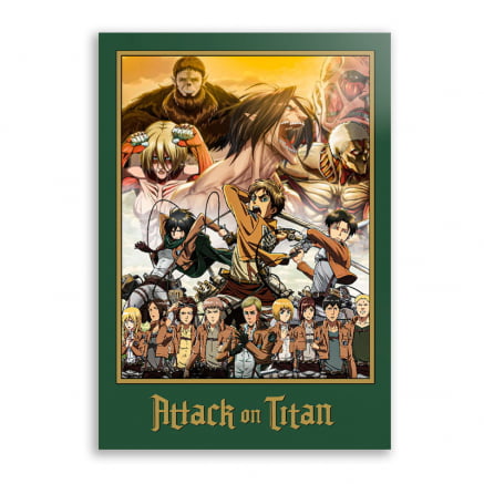 Poster 4  Series e filmes, Filmes, Attack on titan