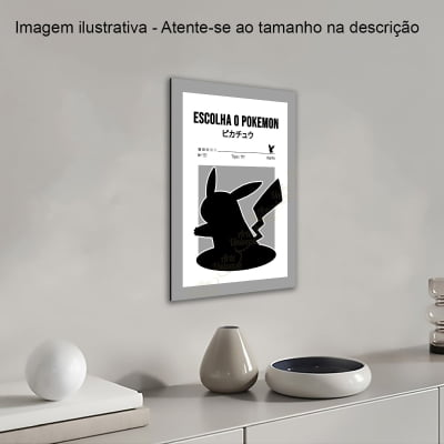Quadro Pokémon personalizado, escolha o seu